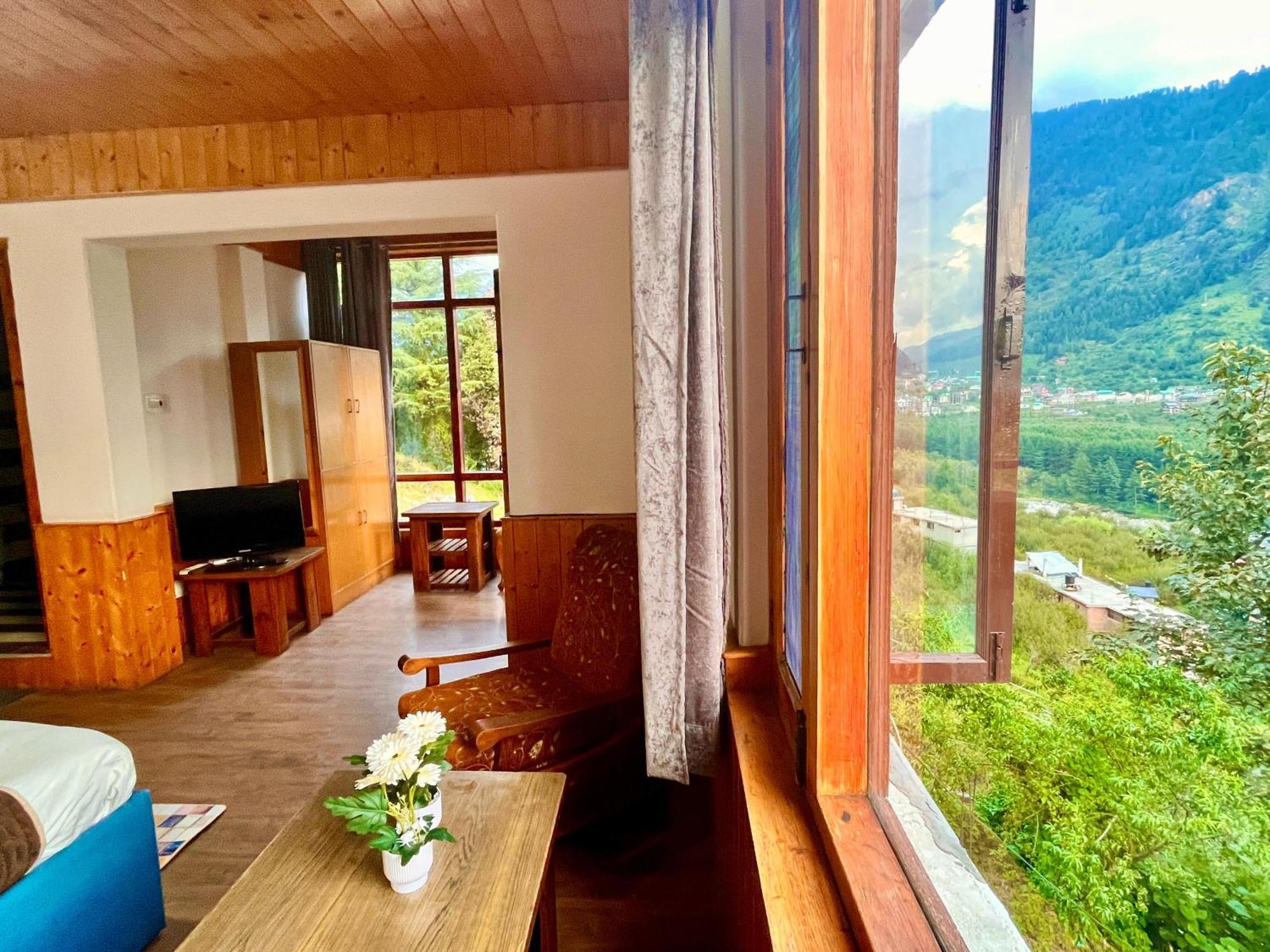 Himalayan River Mountain View 2 Bedrooms Cottage, Manali Exterior photo